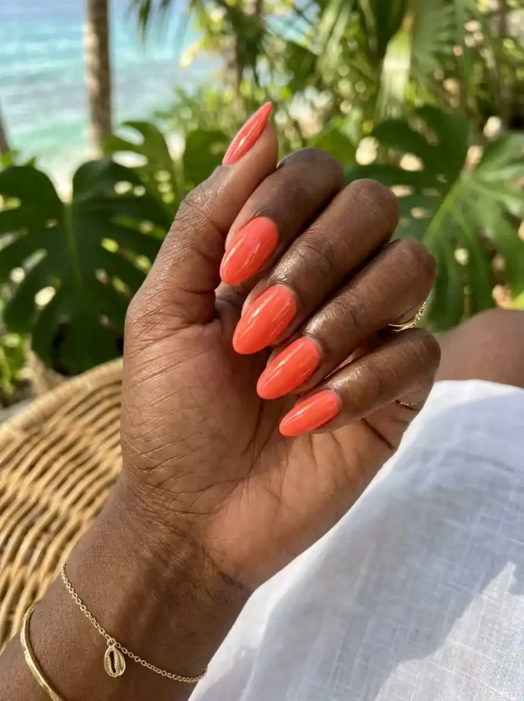1-Summer Nail Color Ideas for Dark Skin