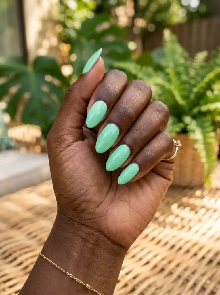 10-Summer Nail Color Idea for Dark Skin