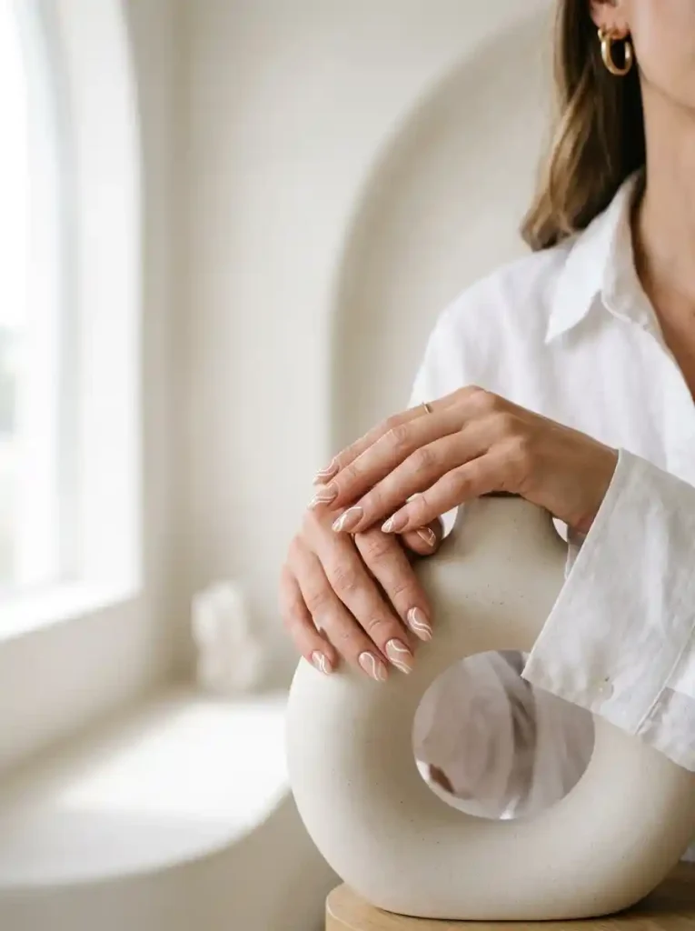 12-Nude Nail Idea