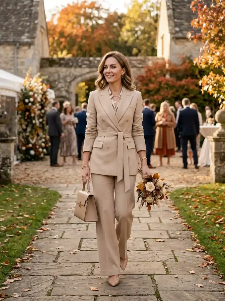 13-Fall Wedding Guest Outfit Idea