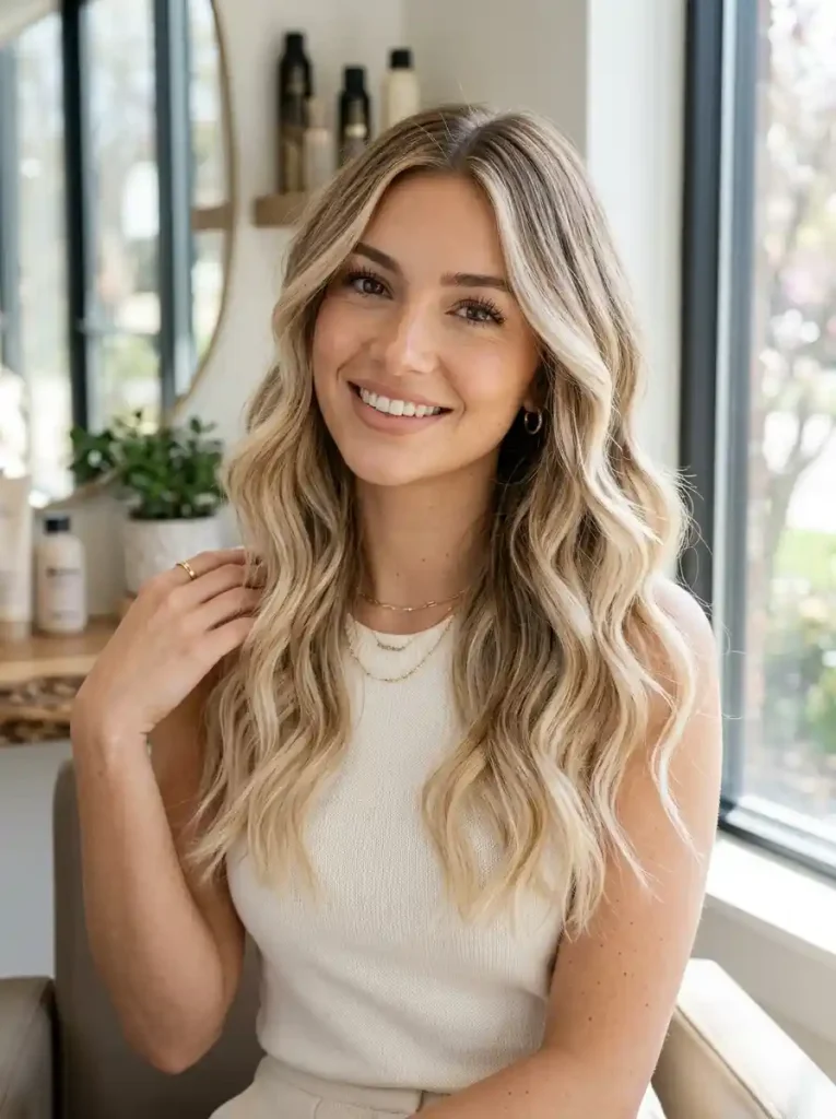 16-Spring Blonde Hair Color Idea