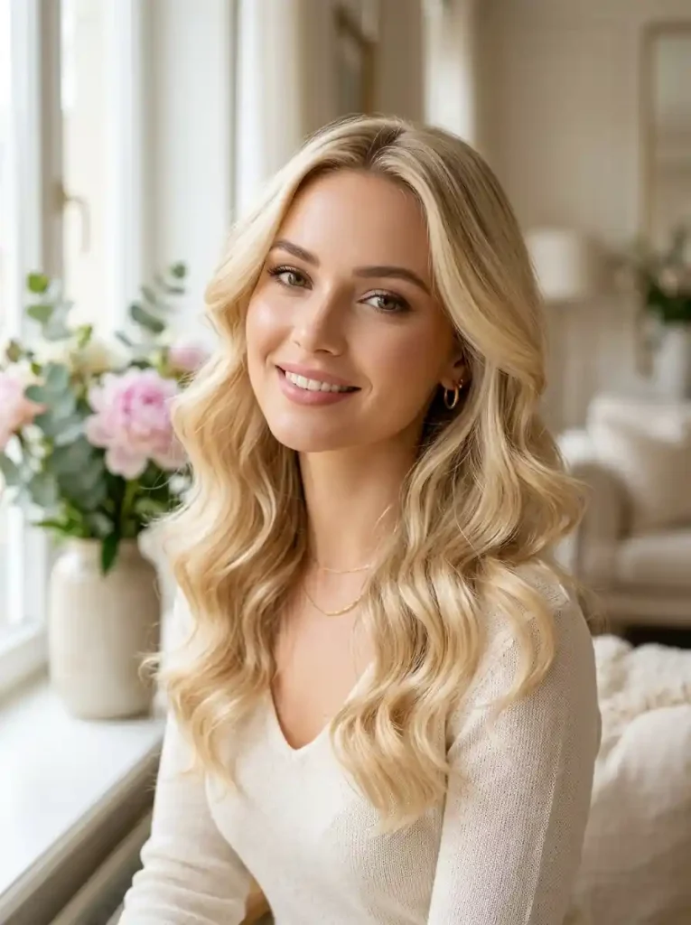 17-Spring Blonde Hair Color Idea