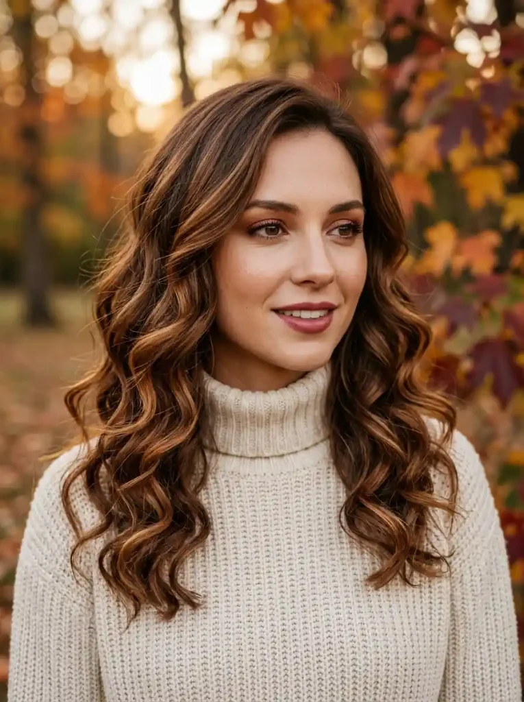 17. Maple Brown Hair