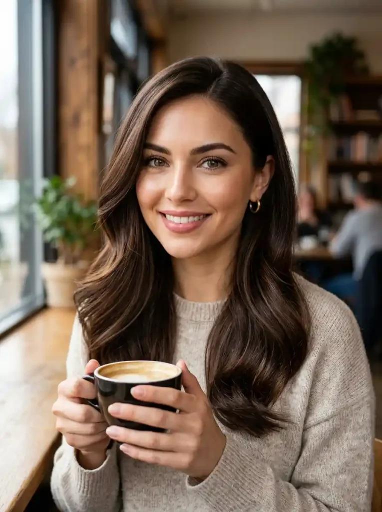 20. Coffee Brown Hair