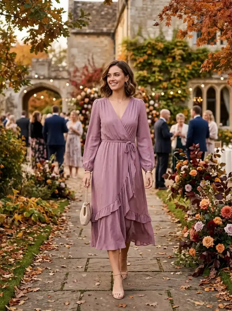 22-Fall Wedding Guest Outfit Ideas