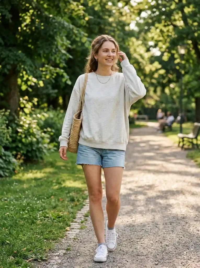 23-Summer Short Outfit for Women
