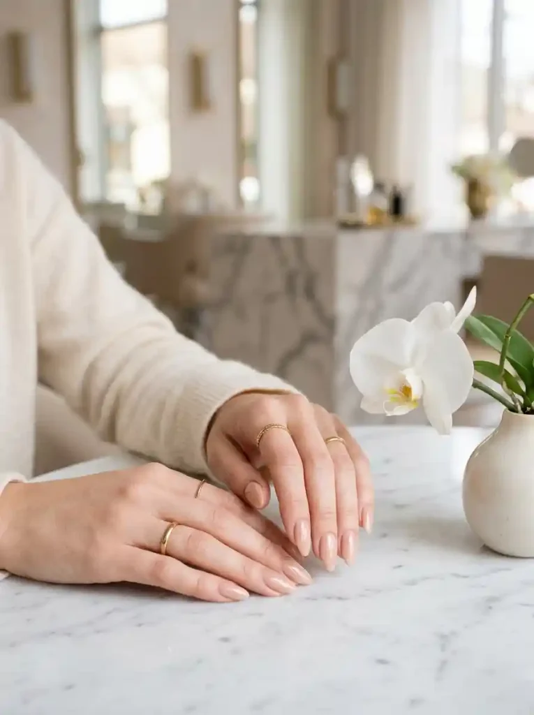 24-Nude Nail Idea