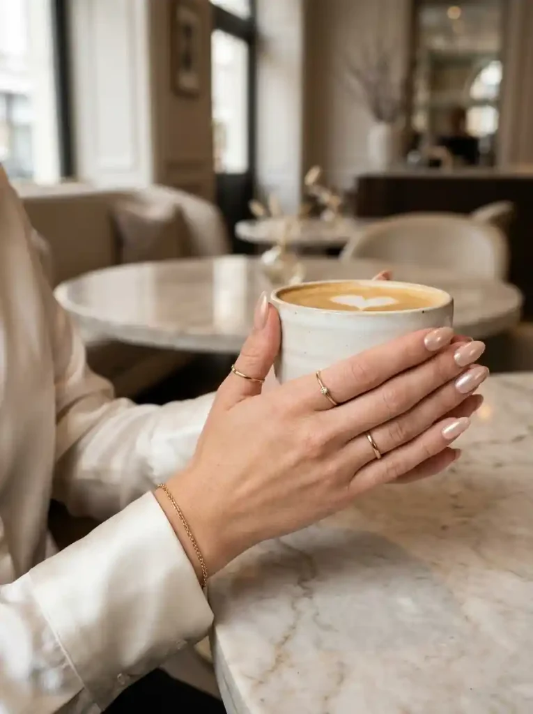 3-Nude Nail Idea