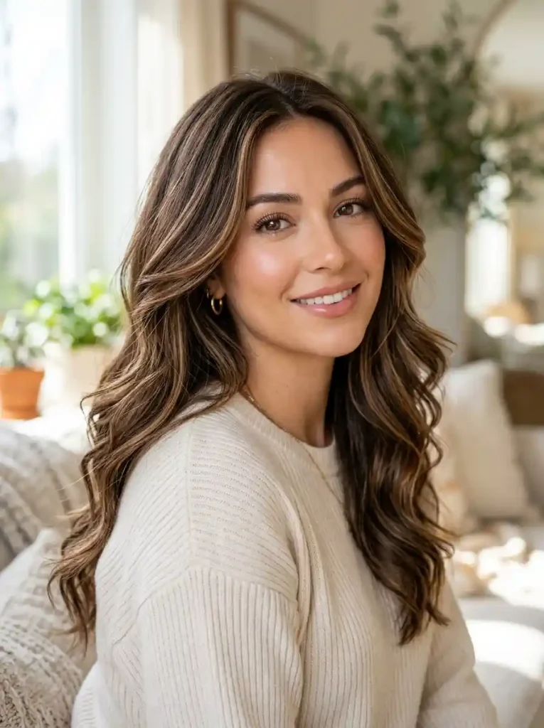 3. Mocha Brown Hair