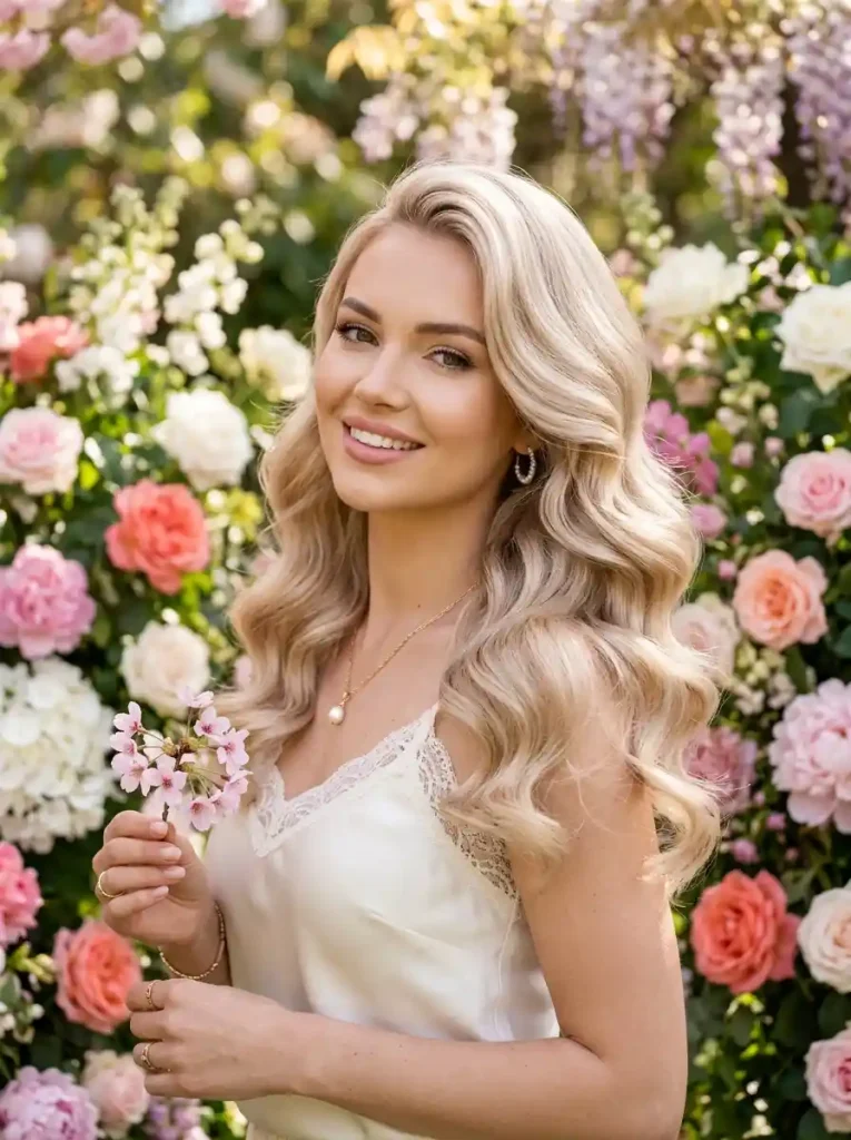 5-Spring Blonde Hair Color Idea