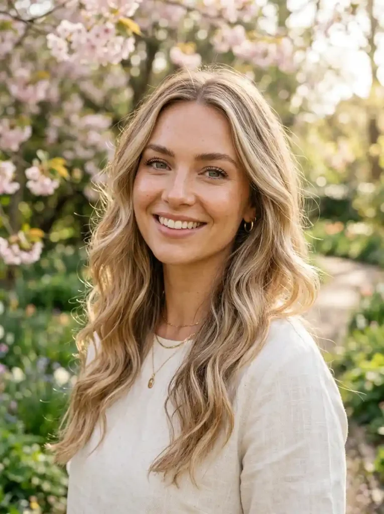8-Spring Blonde Hair Color Idea