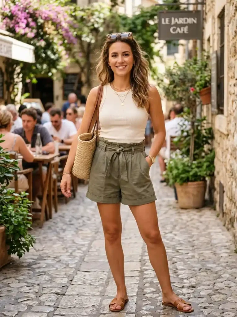 9-Summer Short Outfit for Women