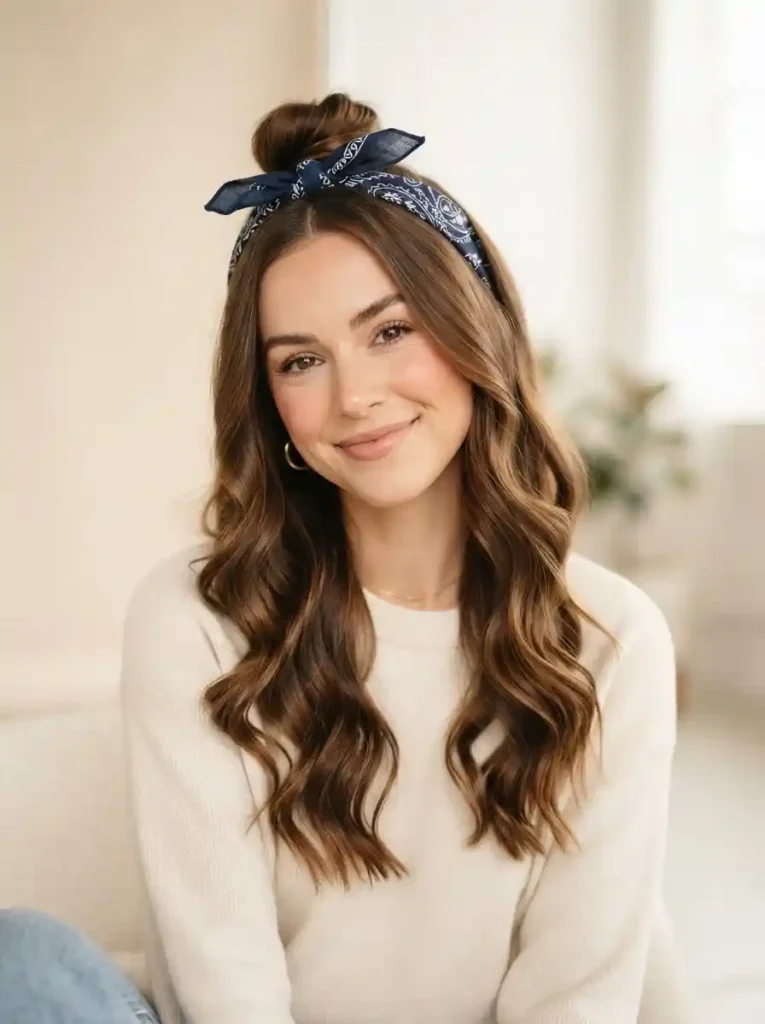 1.-Classic-Knot-Wrap-Bandana-Hairstyles