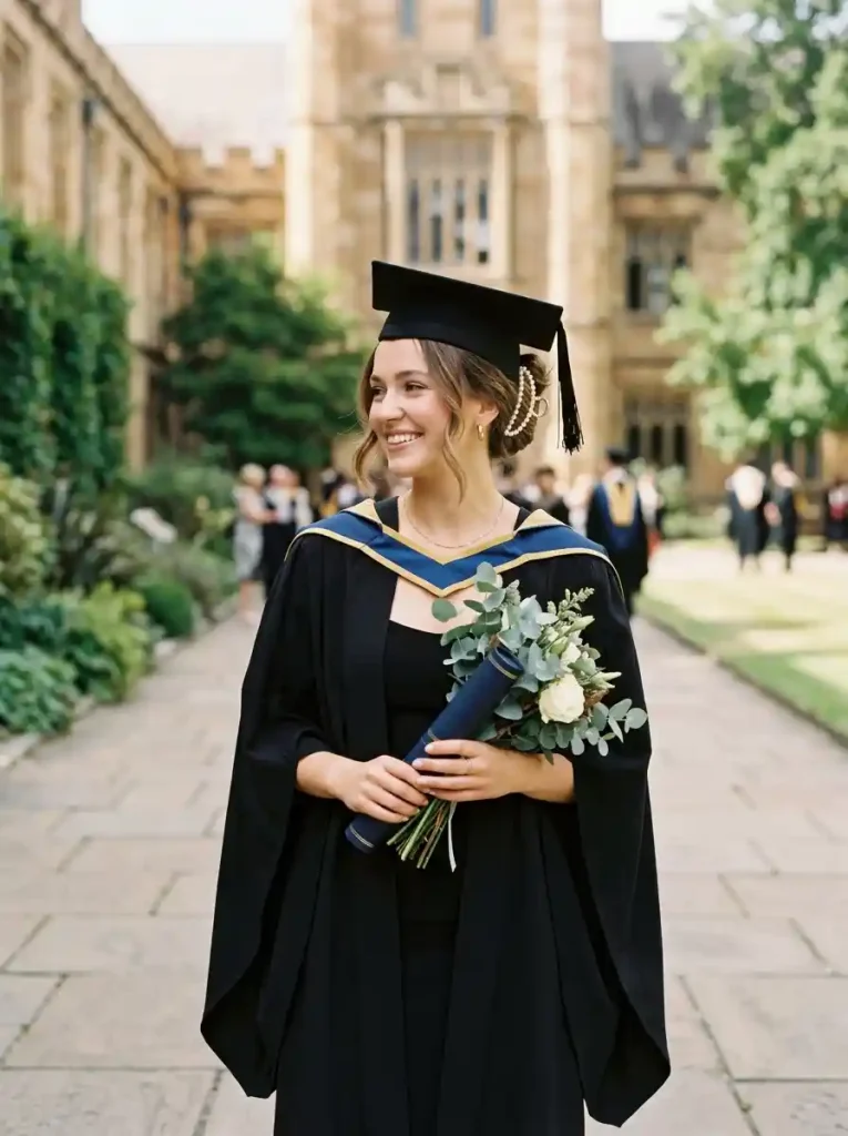 10. Claw Clip Updo for a Trendy Graduation Hairstyle