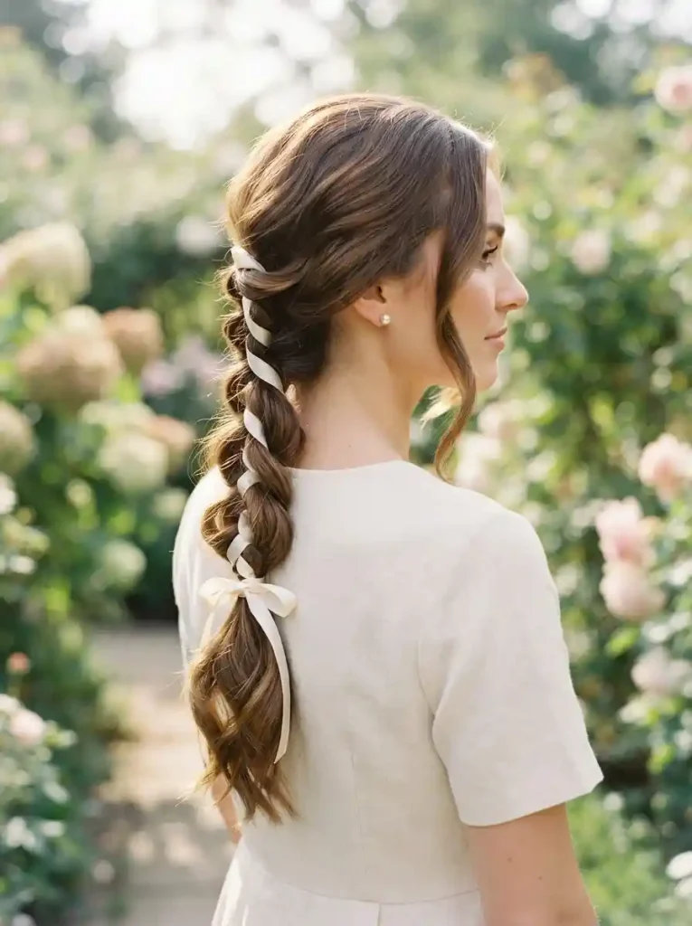 Ribbon-Braided-Ponytail.