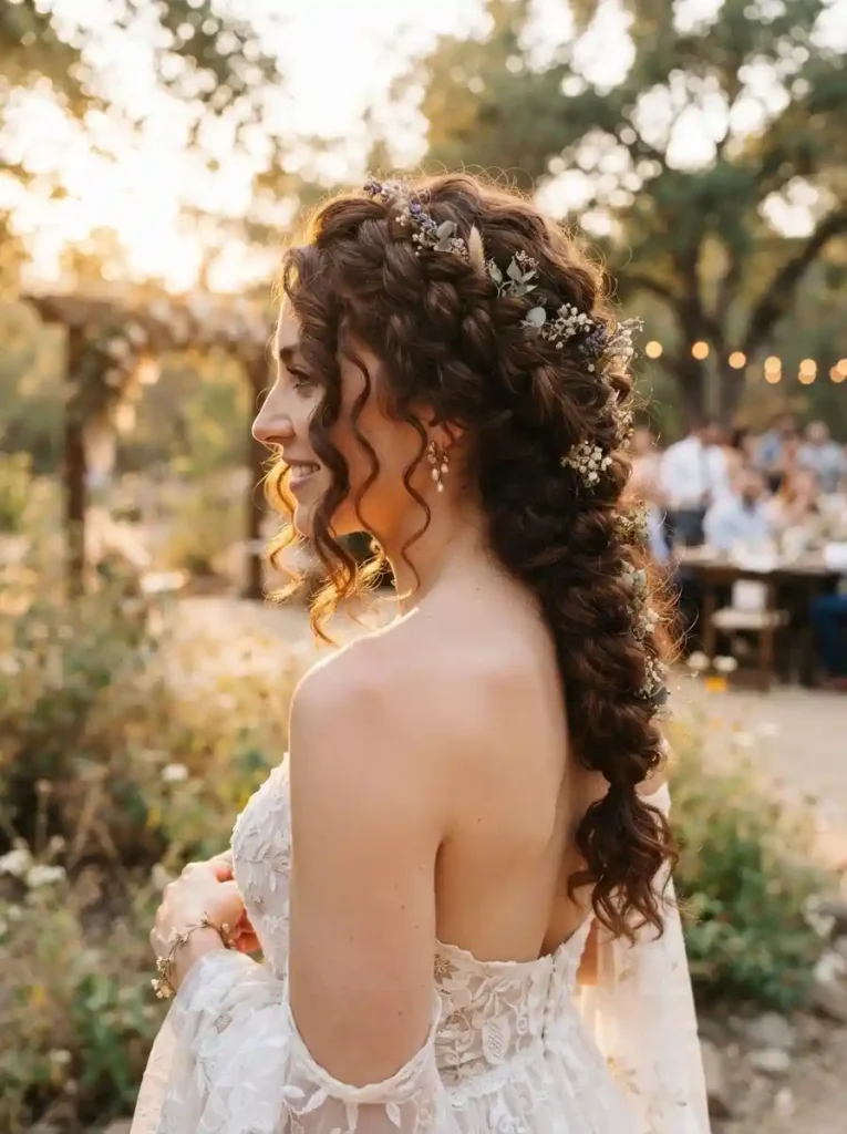 Boho-Braided-Updo