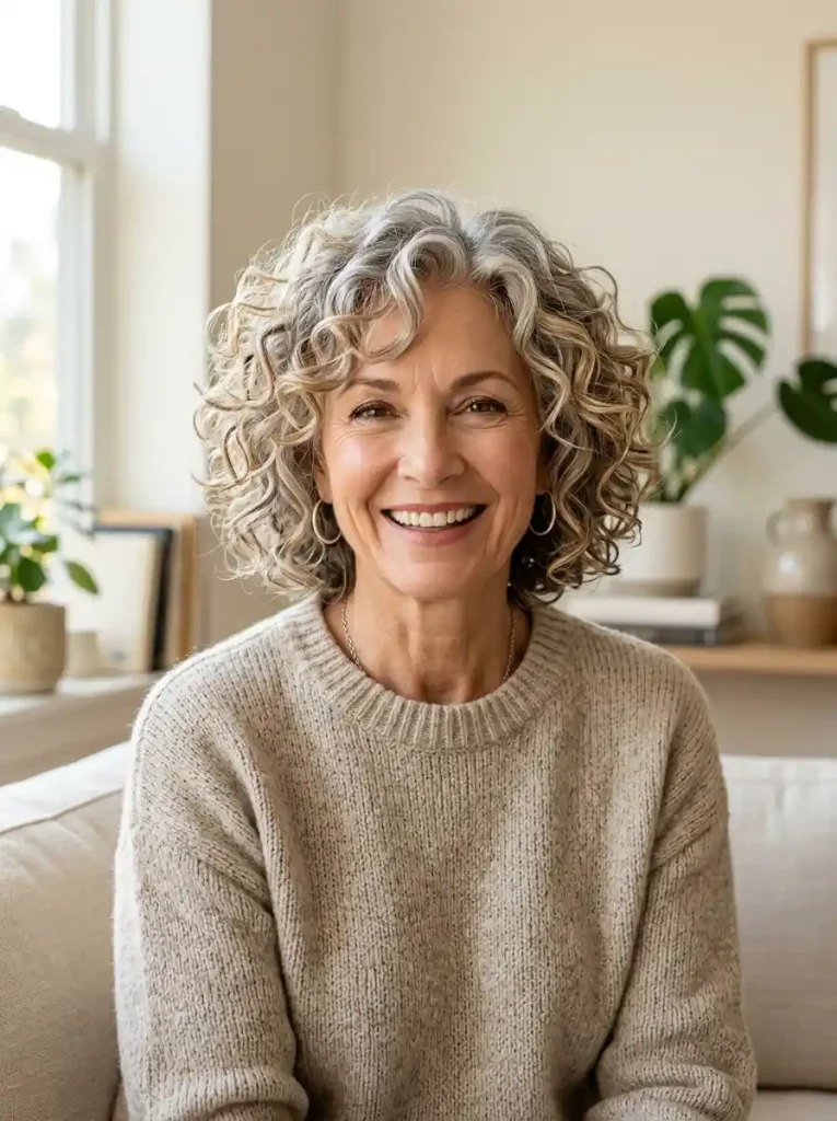 11. Chin-Length Curls