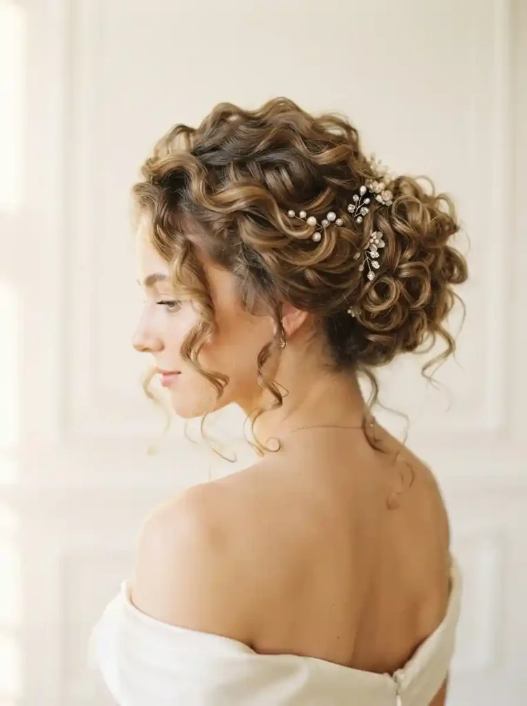 Loose-Curly-Updo