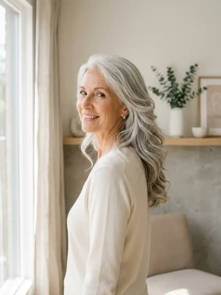11.Layered Silver Waves