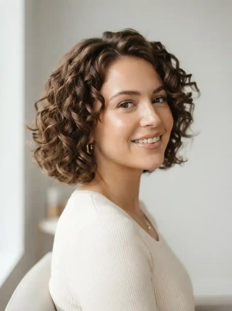 Curly-Bob-Cut