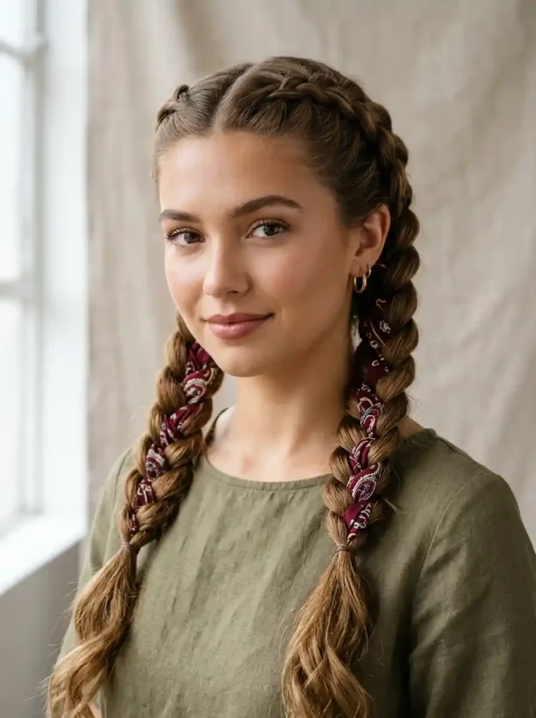 12. Double Dutch Braids