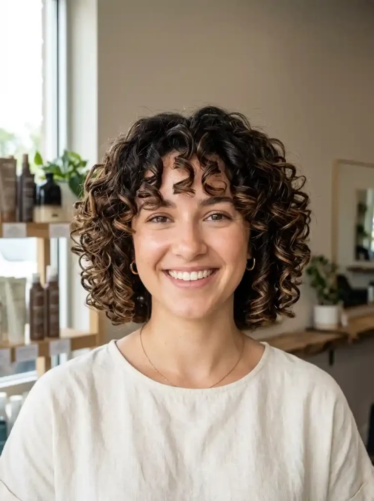 15. Curly Bob