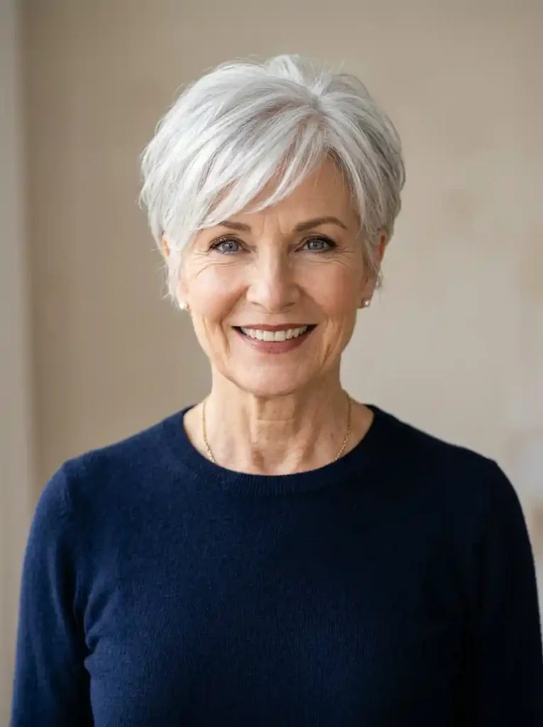 15. Side-Part Pixie