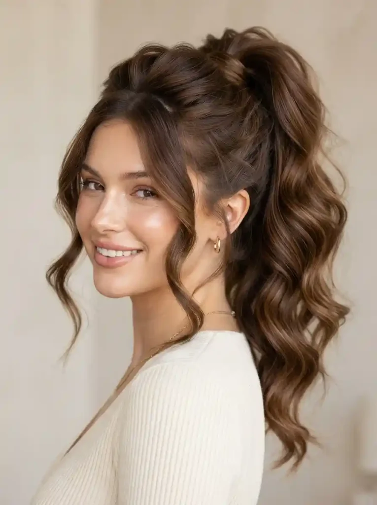Textured-High-Ponytail