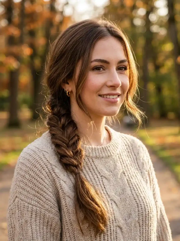 17. Twisted Side Plait