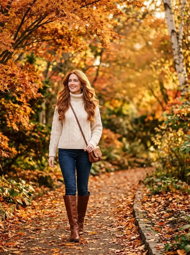17. Warm Copper Wavy Hair