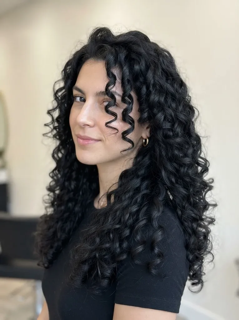Defined-Spiral-Curls