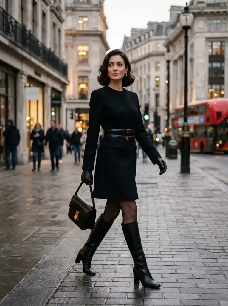 18. Double-Belted Coat Dress