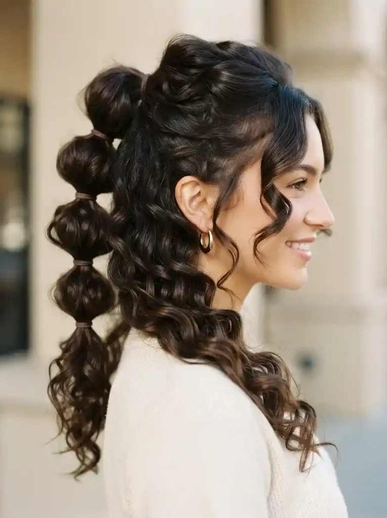 Curly-Bubble-Ponytail.