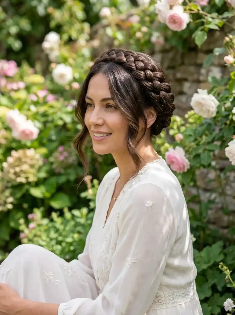19. Infinity Crown Plait hairstyles