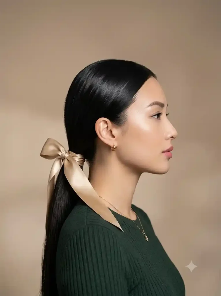 Sleek-Low-Ponytail-badana-hairstyle