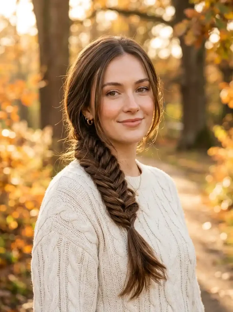 2. Side Fishtail Plait
