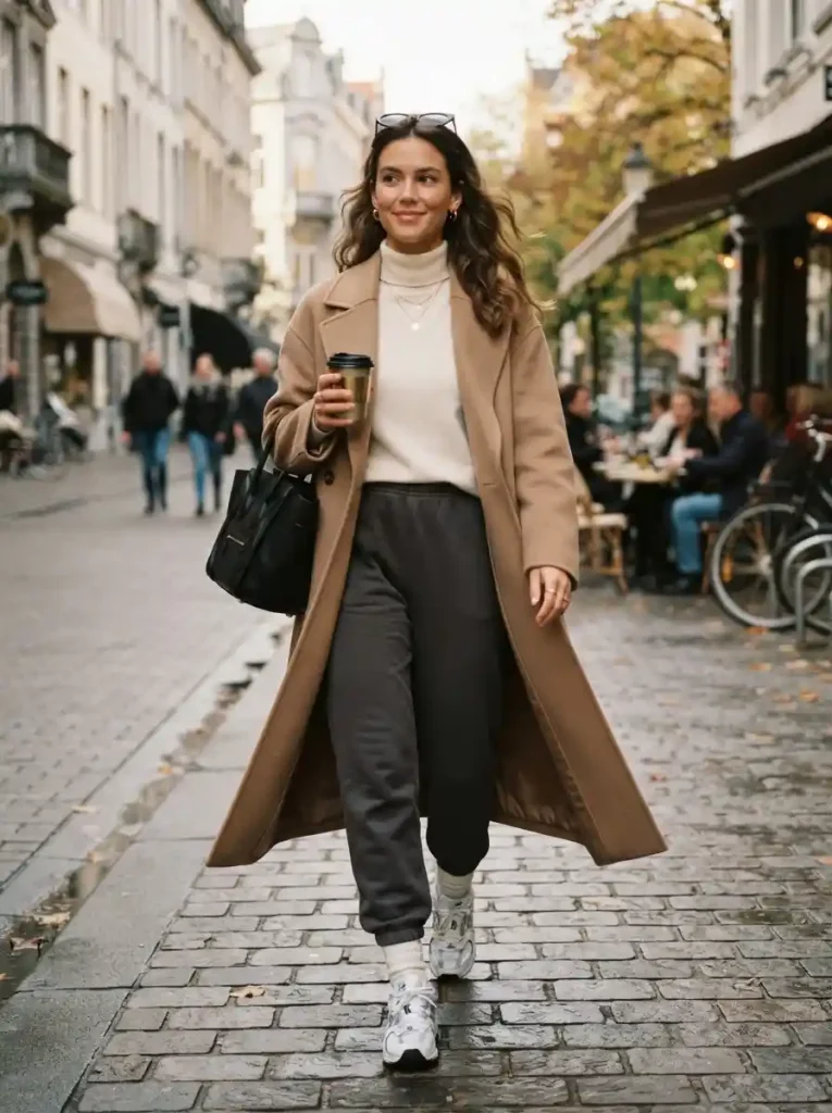 Long-Wool-Coat-what-to-wear-with-joggers.