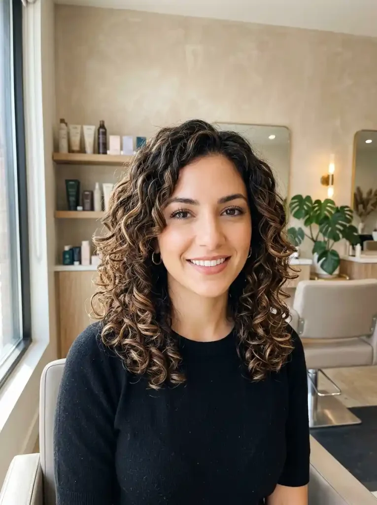 21. Shoulder-Length Curls