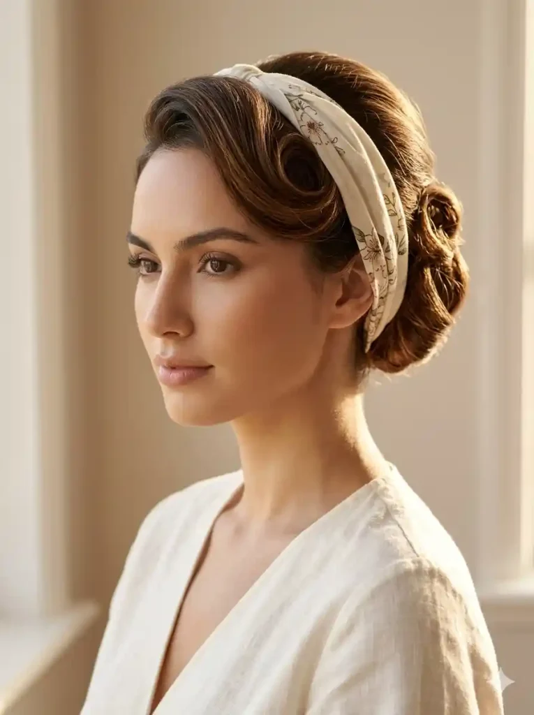 Rolled-Updo-Twist
