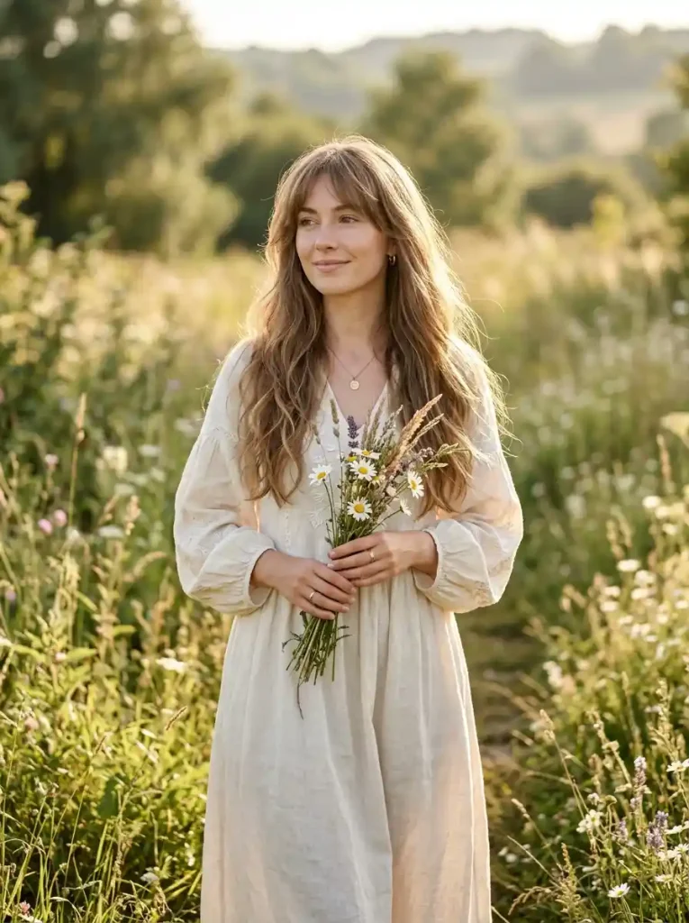 22. Modern Boho Layers with Textured Fringe
