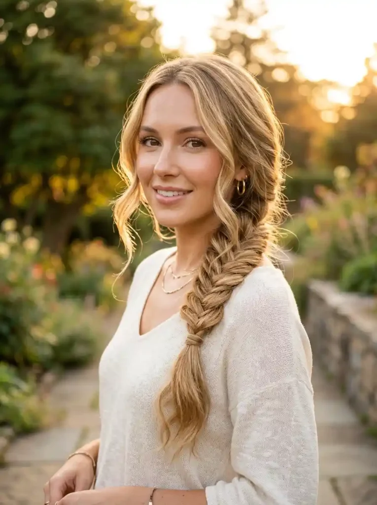 4. Loose Side Braid