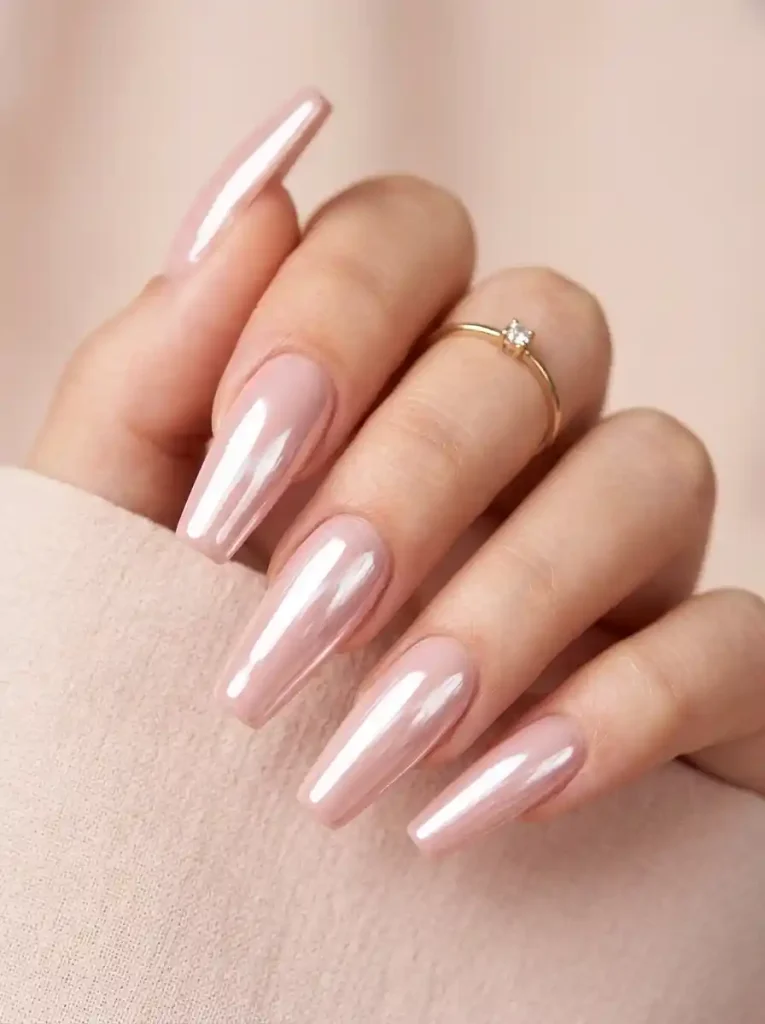 6. Pink Chrome Glow