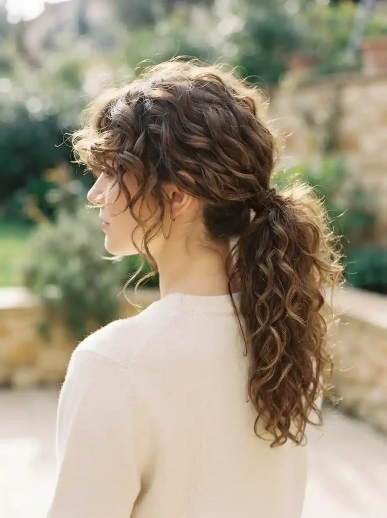 Messy-Curly-Ponytail