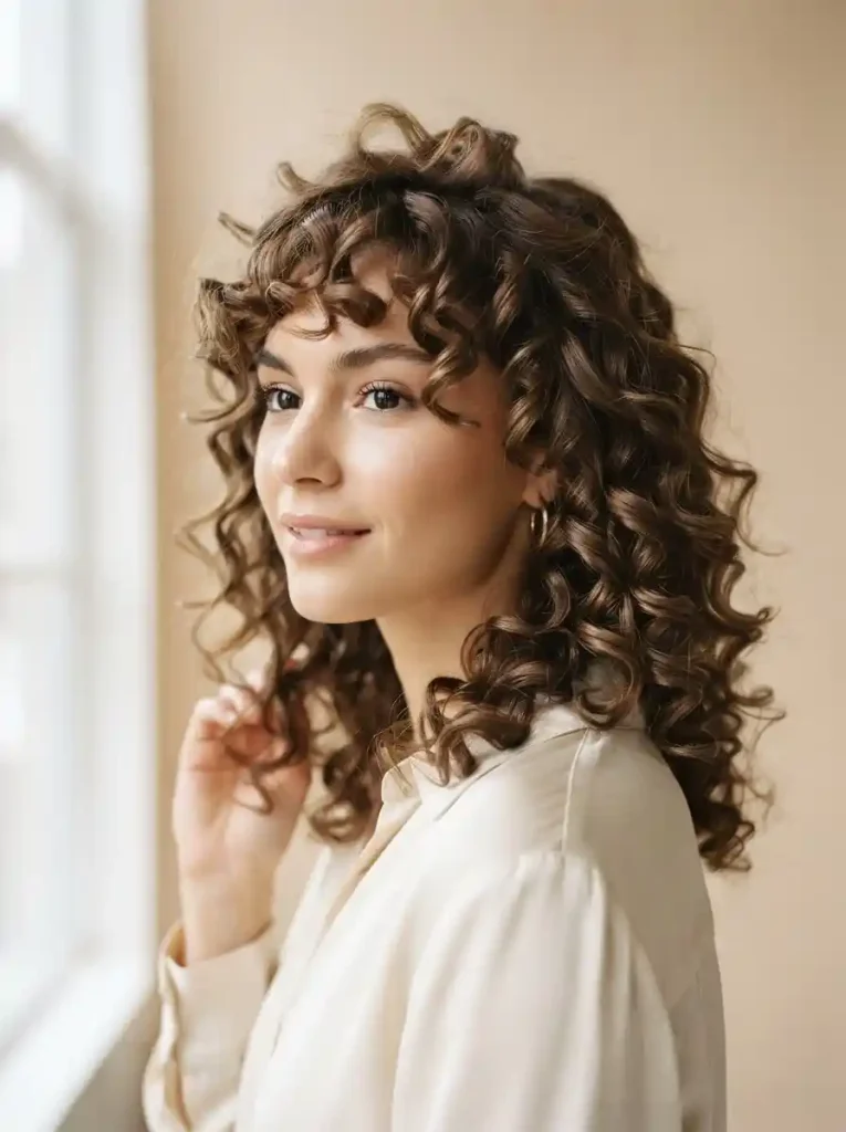 Shoulder-Length-Ringlet