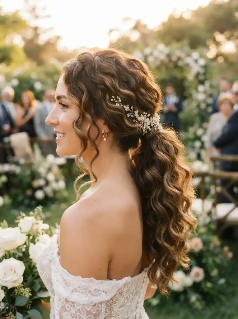 Loose-Bridal-Ponytail
