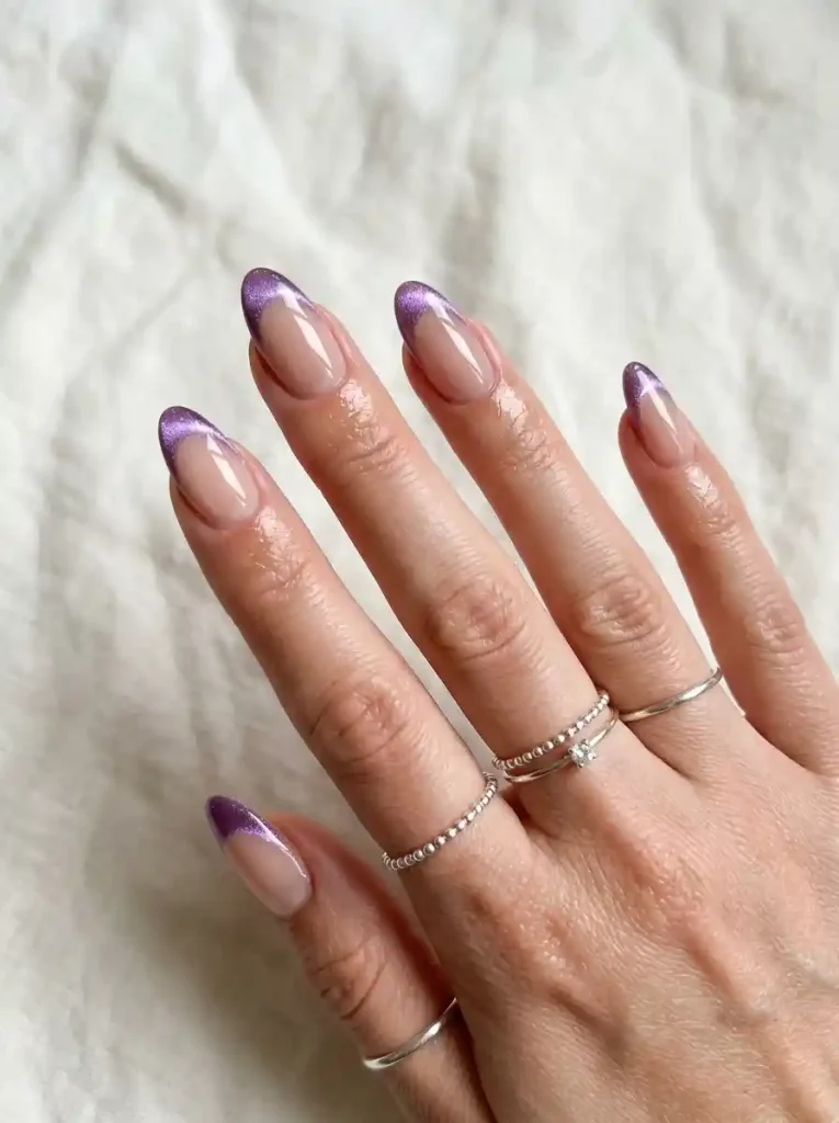 10. Purple French Glow