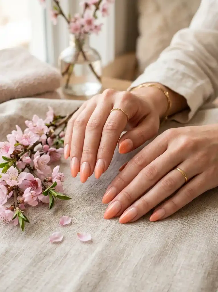 13. Ombre Peach