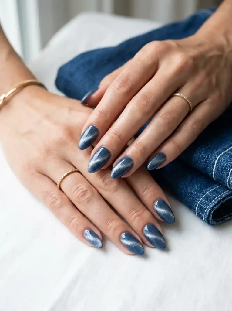 15. Denim Shimmer