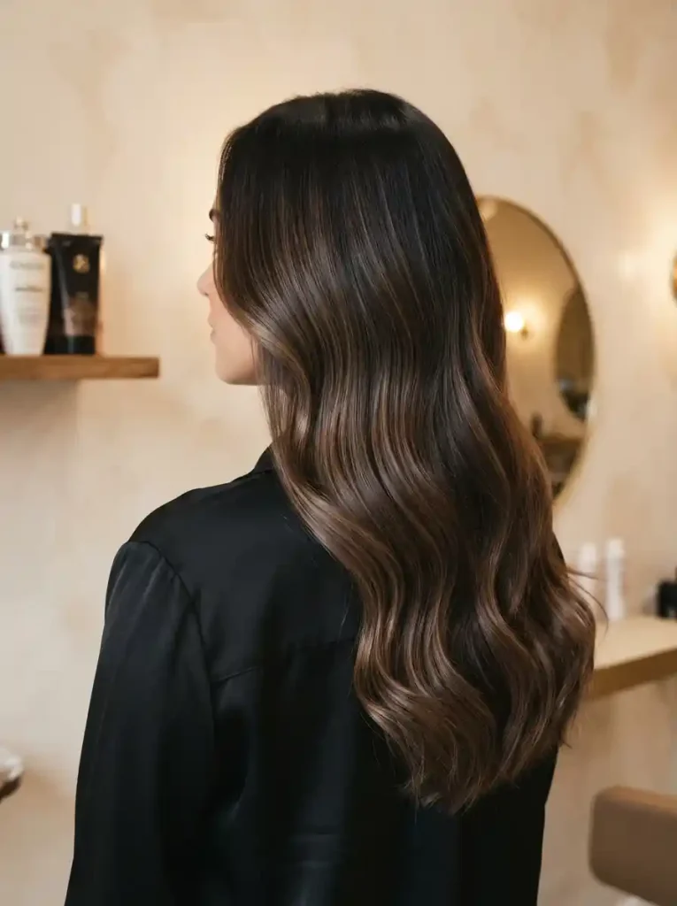 19. Dark Chocolate Balayage