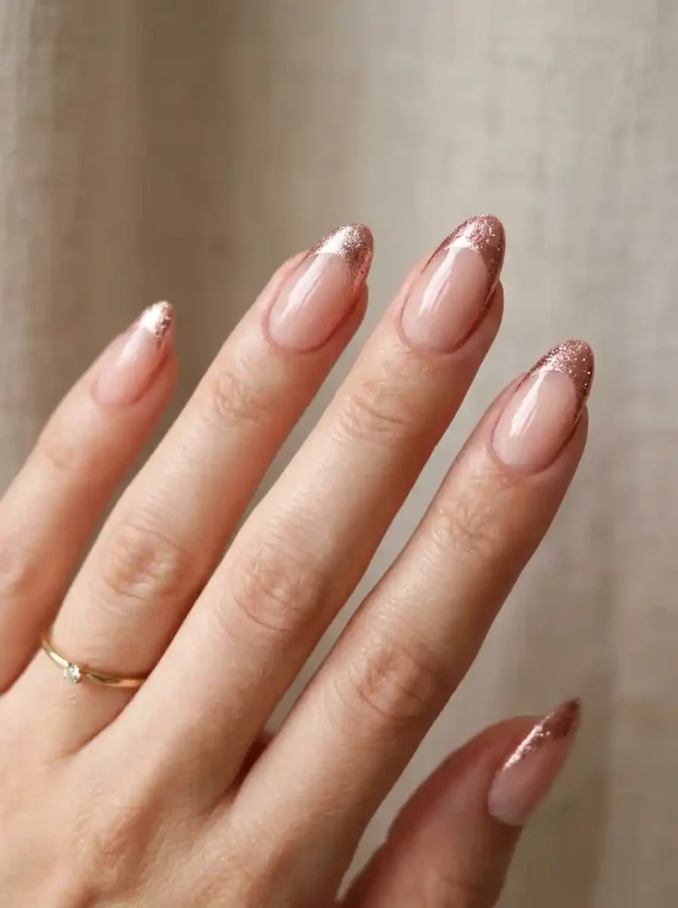 19. Rose Gold Tips